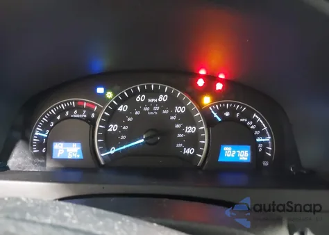 2012 Toyota Camry Le z USA, uszkodzony, nr VIN 4T4BF1FK4CR258932